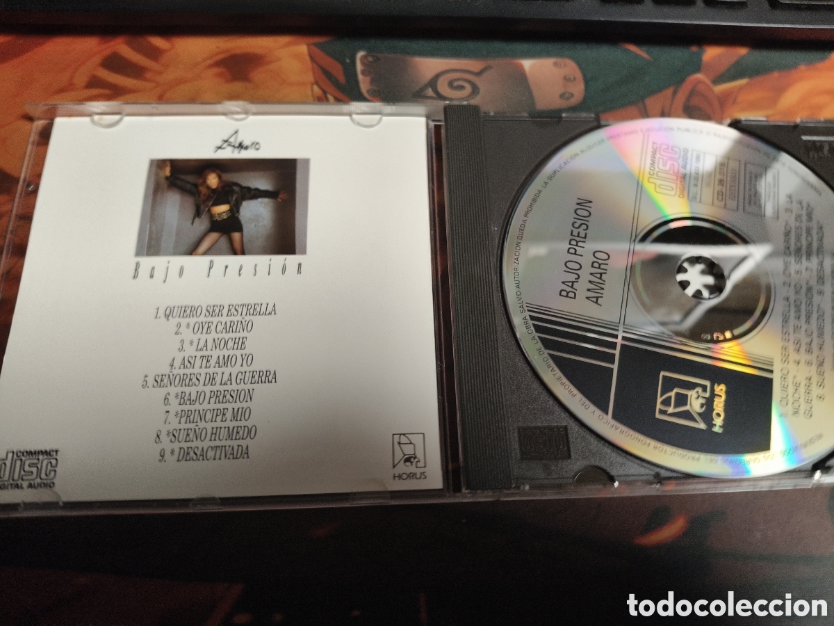 CDs de m&uacute;sica: Amaro bajo presi&oacute;n - Cd - Foto 2