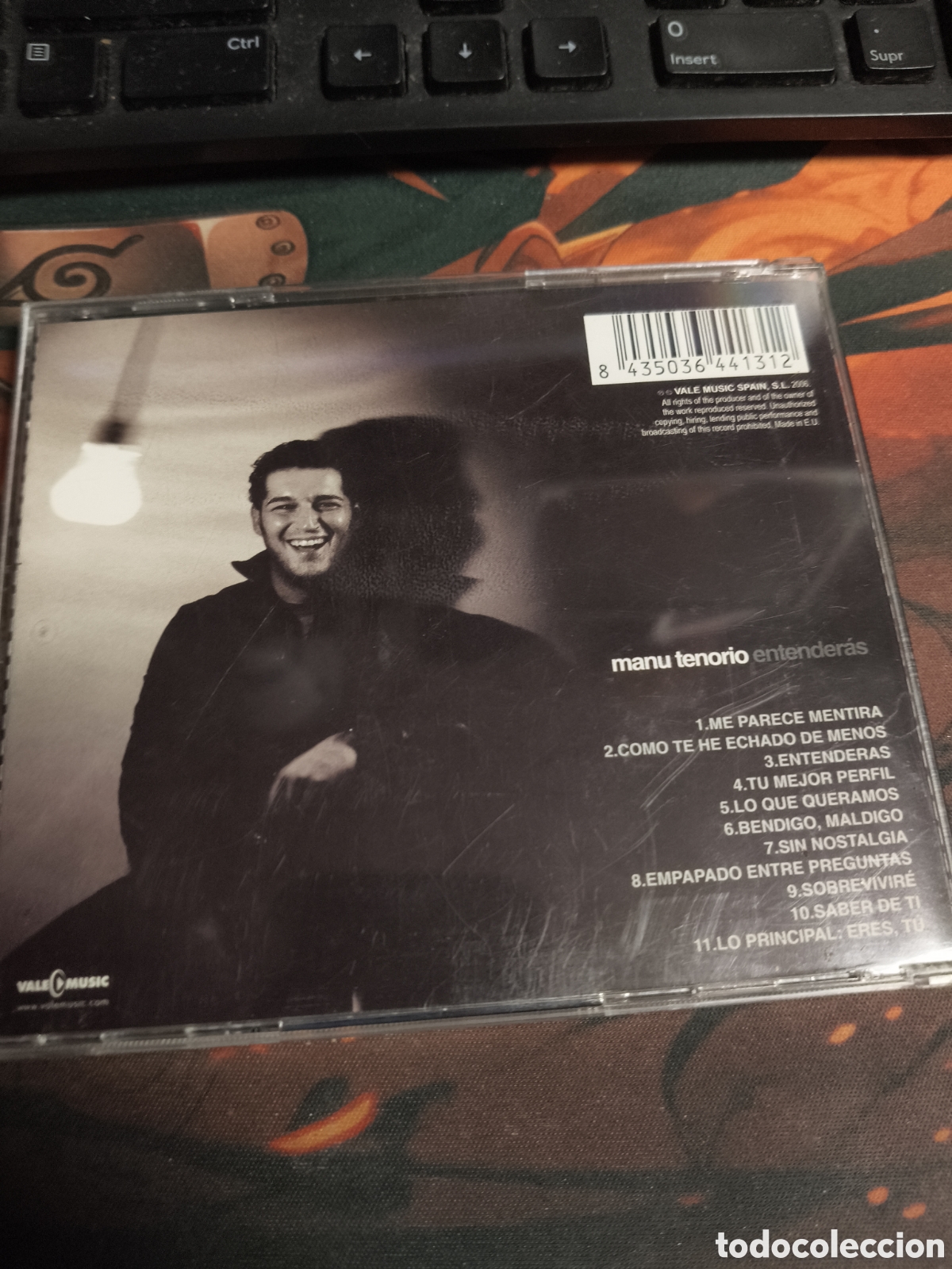CDs de m&uacute;sica: Manu tenorio entender&aacute;s - Cd - Foto 3