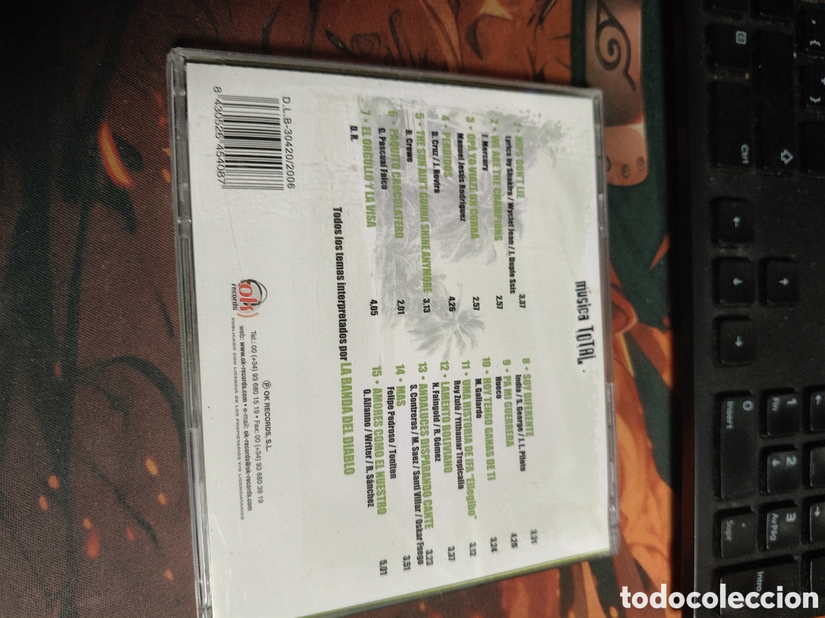 CDs de m&uacute;sica: M&uacute;sica total ------ CD - Foto 3
