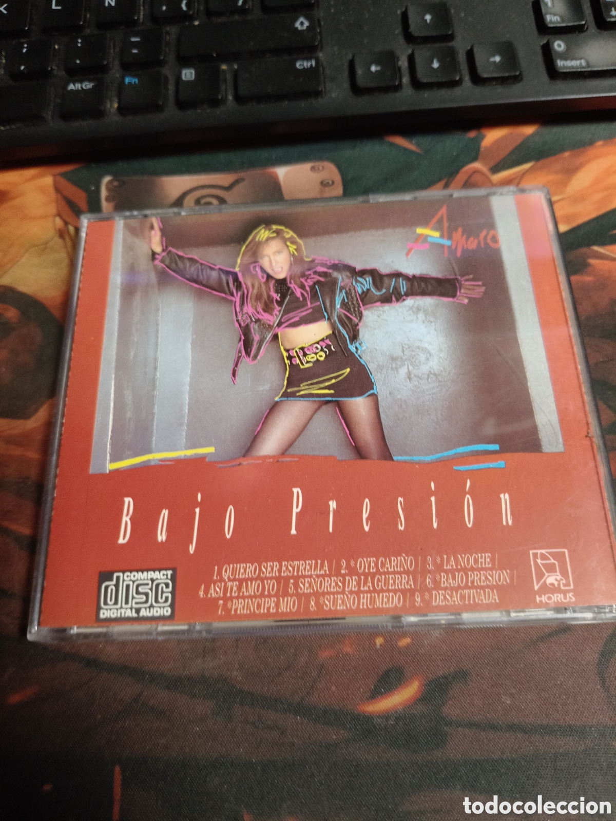 CDs de m&uacute;sica: Amaro bajo presi&oacute;n - Cd - Foto 3