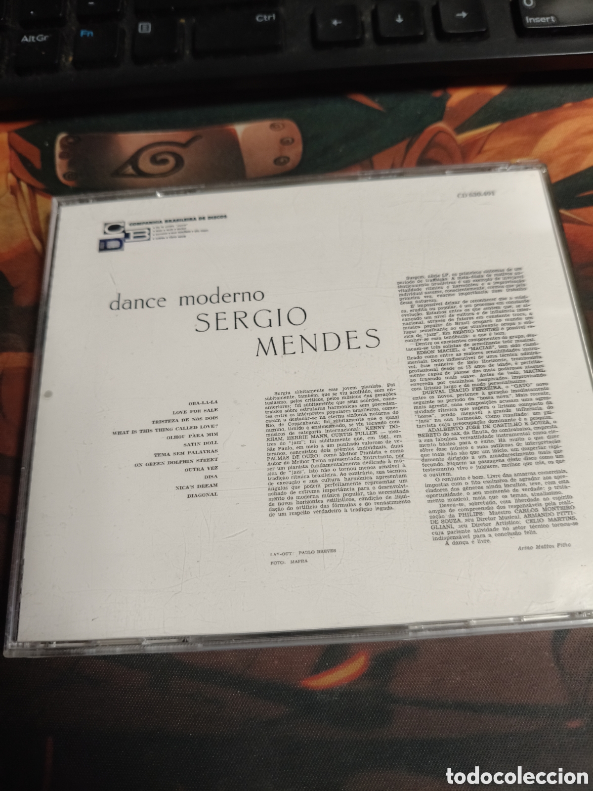 CDs de m&uacute;sica: Dance moderno Sergio Mendes - CD - Foto 3