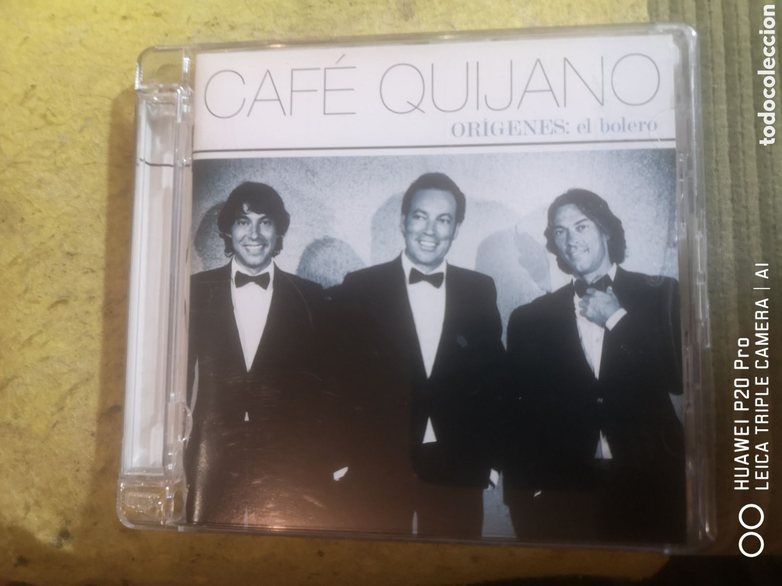 CDs de m&uacute;sica: CAFE QUIJANO OR&Iacute;GENES: EL BOLERO. CD