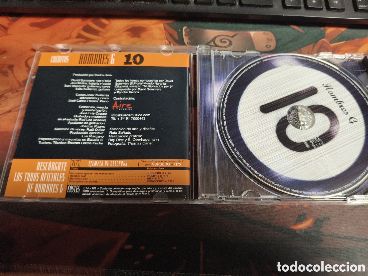 CDs de m&uacute;sica: Hombres g 10 ---- CD - Foto 2