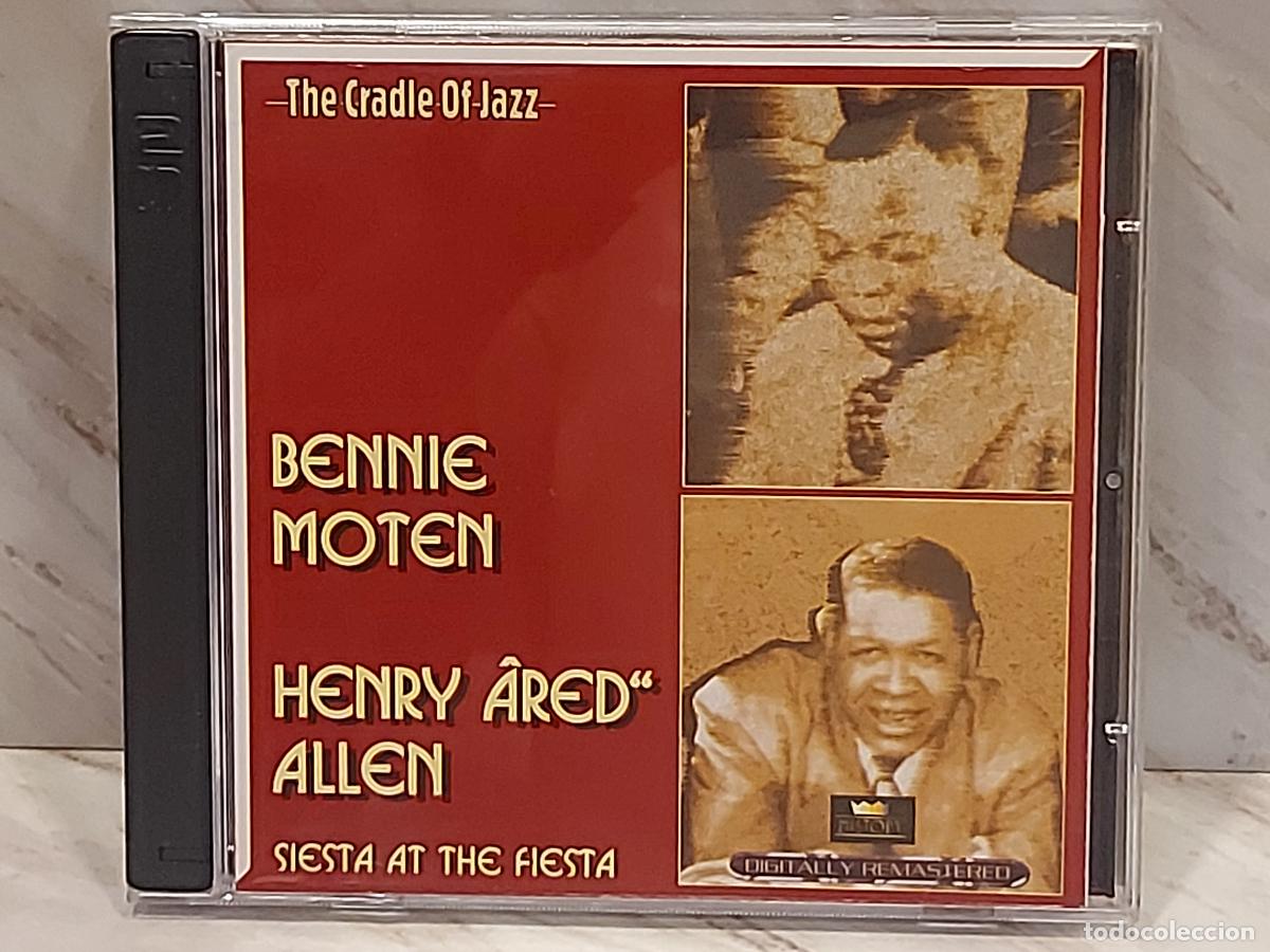 CDs de m&uacute;sica: BENNIE MOTEN & HENRY RED ALLEN | SIESTA AT THE FIESTA | DOBLE CD HISTORY | JAZZ | LUJO