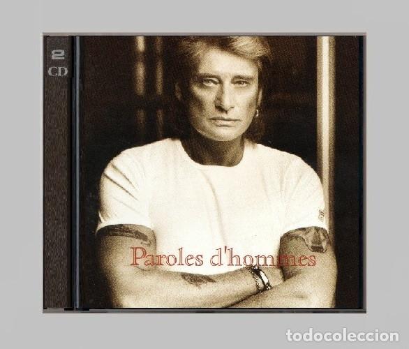 CDs de m&uacute;sica: G872 - [DOBLE CD]. JOHNNY HALLYDAY. PAROLES D'HOMMES.