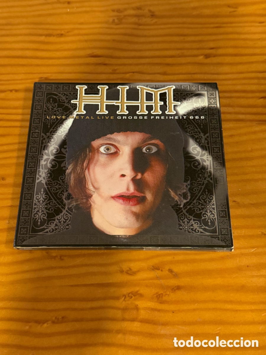 CDs de m&uacute;sica: Cd HIM Love Metal Live Grosse Freiheit 666 Bootleg Rare