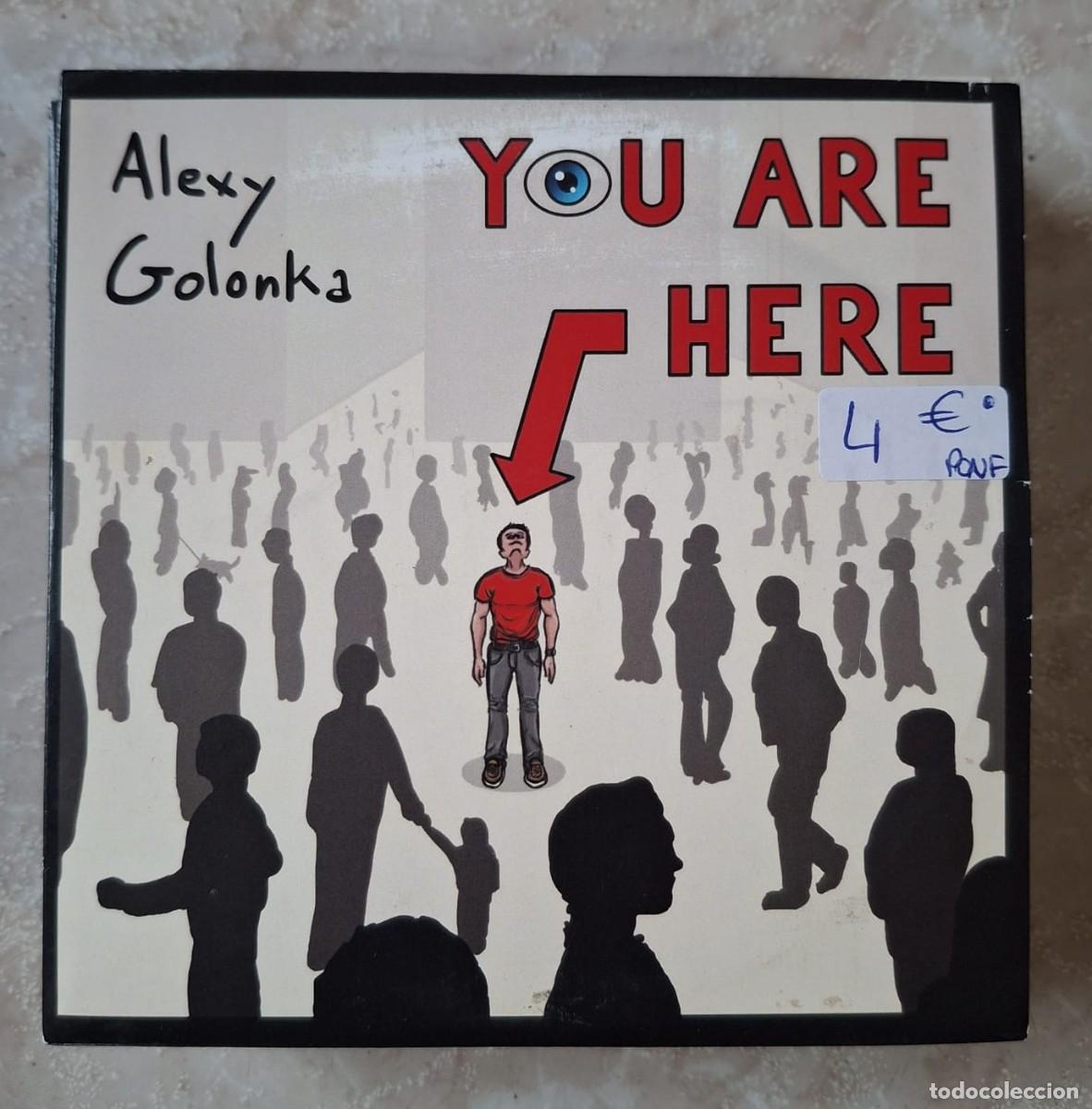 CDs de m&uacute;sica: CD ALEXY GOLONKA YOU ARE HERE