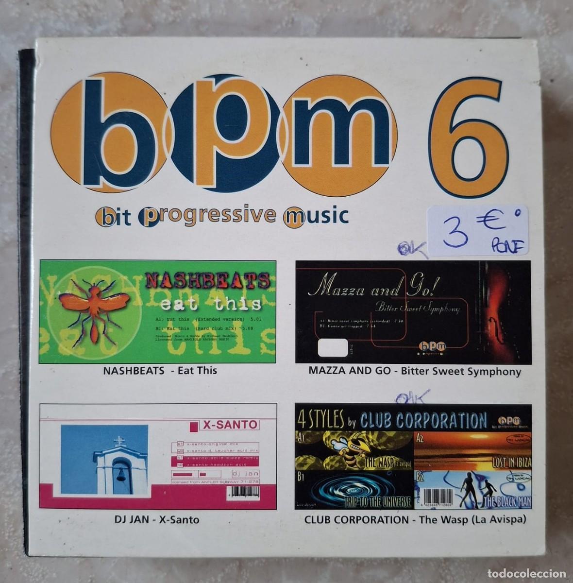 CDs de m&uacute;sica: CD BPM 6 BIT PROGRESSIVE MUSIC - Foto 1