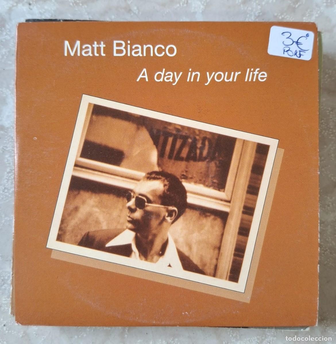 CDs de m&uacute;sica: CD MATT BIANCO A DAY IN YOUR LIFE