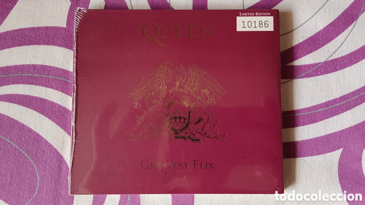 CDs de m&uacute;sica: Queen &ndash; Greatest Flix I & II PROMO DVD