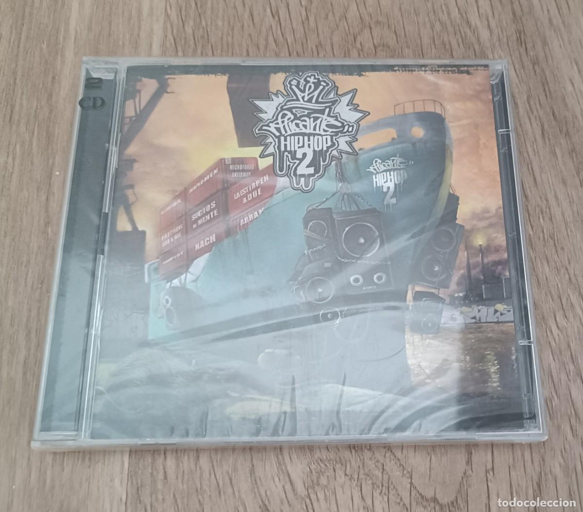 CDs de m&uacute;sica: ALICANTE HIP HOP 2, 2007, Doble CD, Nuevo Precintado, Rap Alicantino