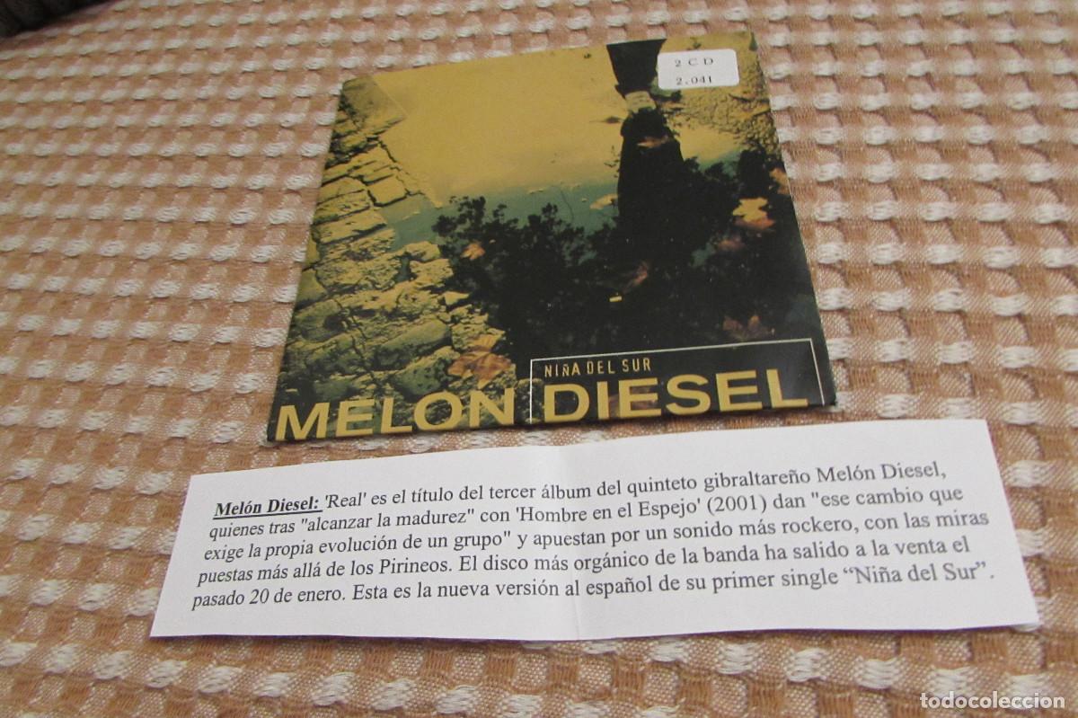 CDs de m&uacute;sica: MELON DIESEL- NI&Ntilde;A DEL SUR- CD SINGLE CADENA 100