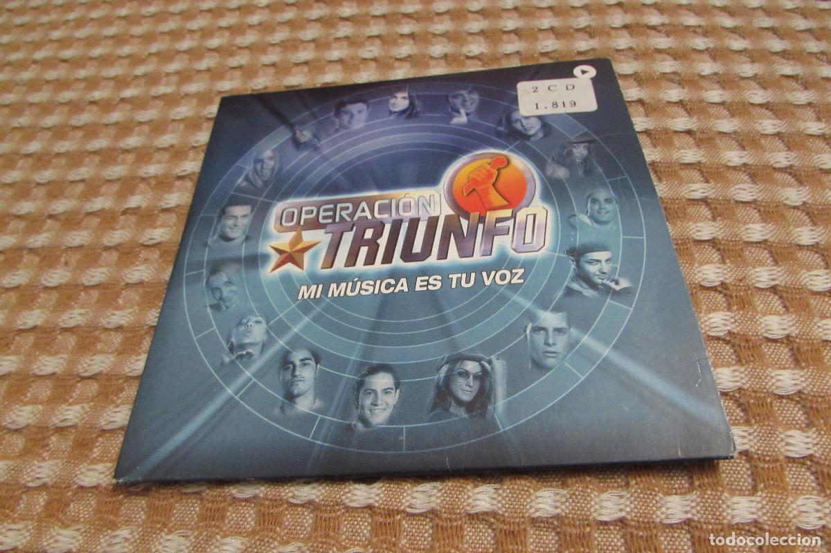 CDs de m&uacute;sica: Operaci&oacute;n Triunfo Mi M&uacute;sica Es Tu Voz CD Single
