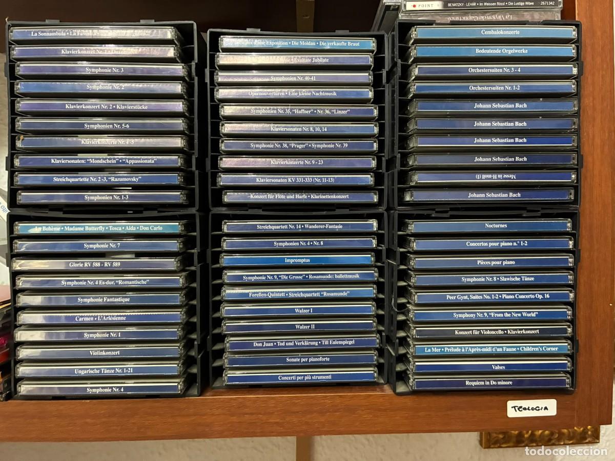 CDs de m&uacute;sica: Gran Lote Colecci&oacute;n de M&uacute;sica Cl&aacute;sica en CD con Expositores (Obras Maestras)