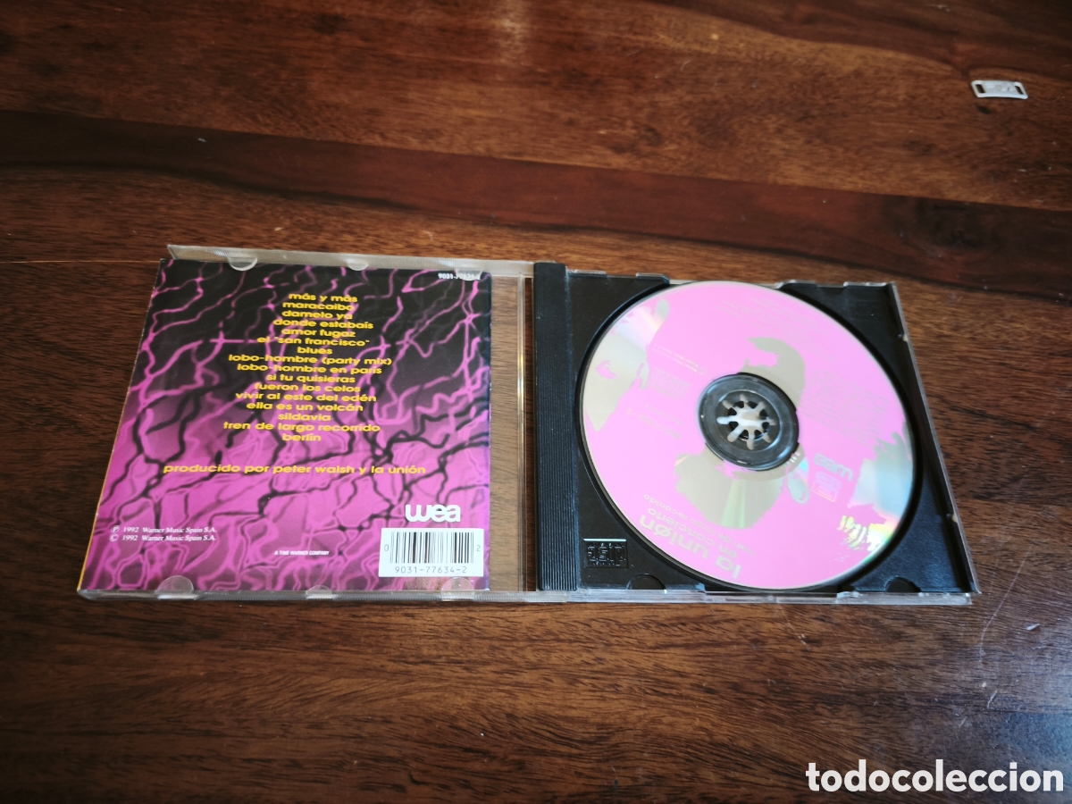 CDs de m&uacute;sica: CD La Uni&oacute;n - Tren de Largo Recorrido - Foto 2