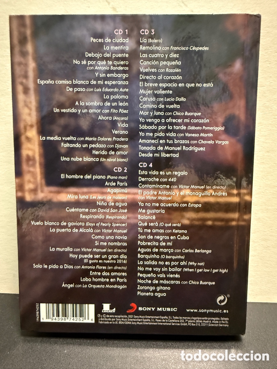 CDs de m&uacute;sica: Ana Bel&eacute;n - 70 (4xCD) - Foto 3