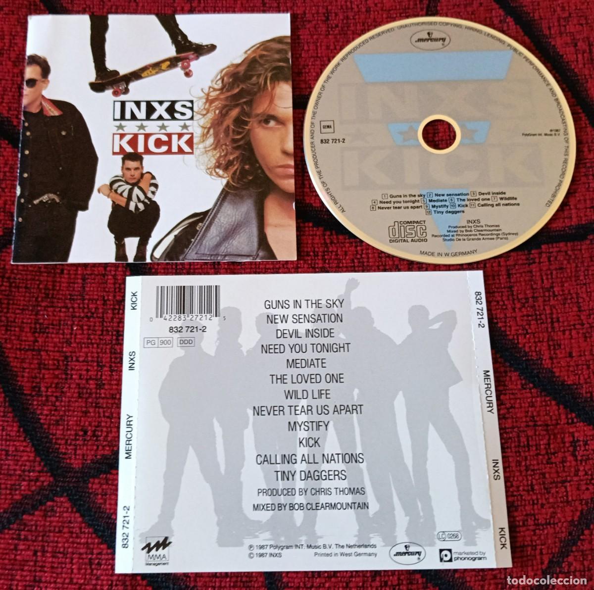 CDs de m&uacute;sica: INXS ** Kick ** CD ALEMANIA 1987