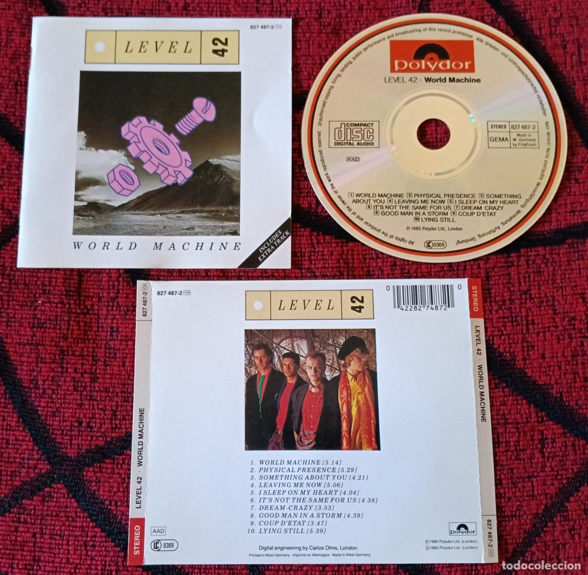 CDs de m&uacute;sica: LEVEL 42 ** World Machine ** CD ALEMANIA 1985