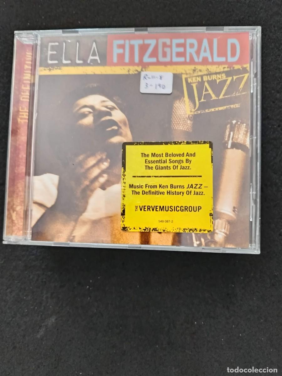 CDs de m&uacute;sica: THE DEFINITIVE ELLA FITZGERALD. KEN BURNS JAZZ