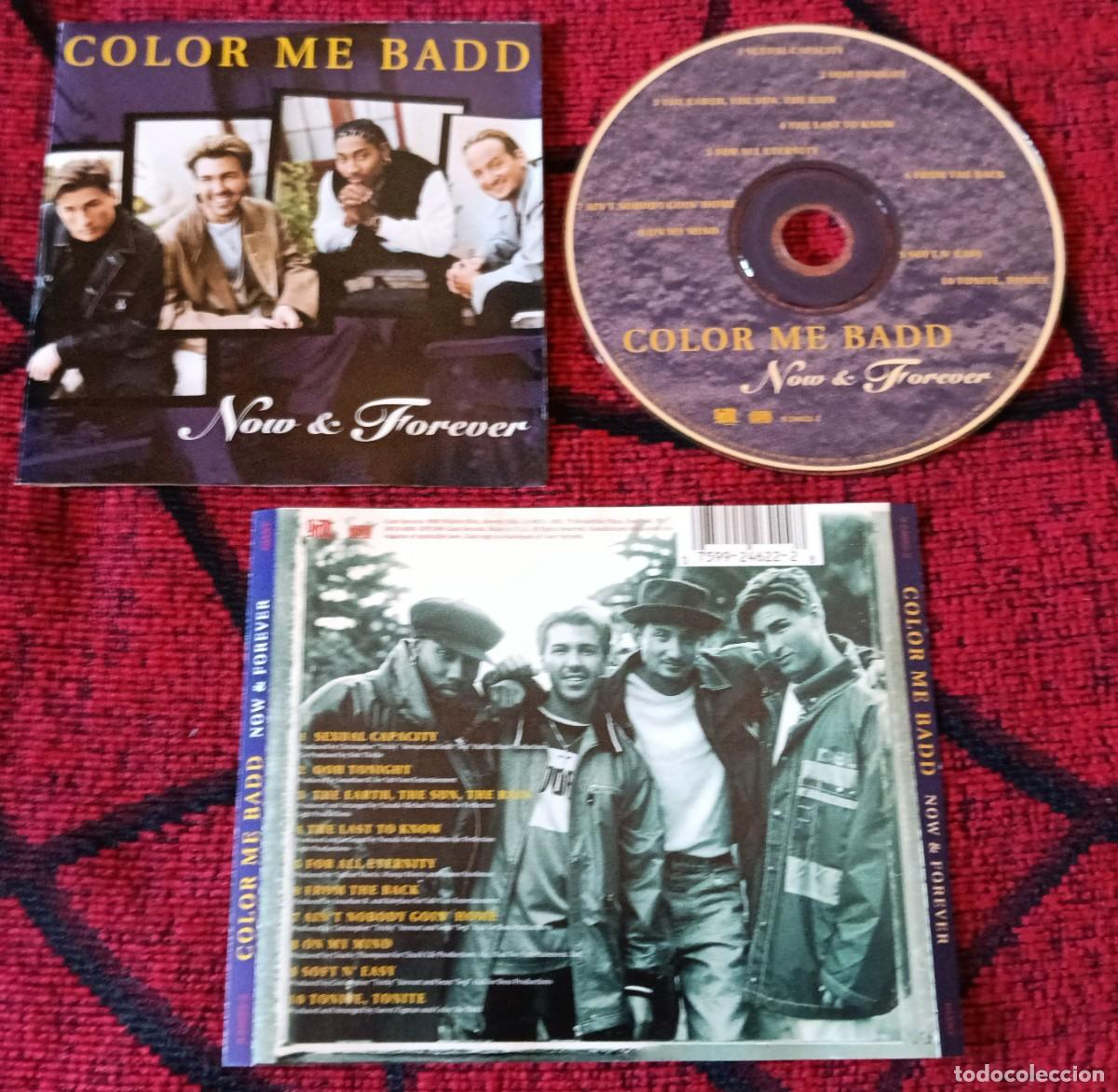 CDs de m&uacute;sica: COLOR ME BADD ** Now & Forever ** CD 1996 USA