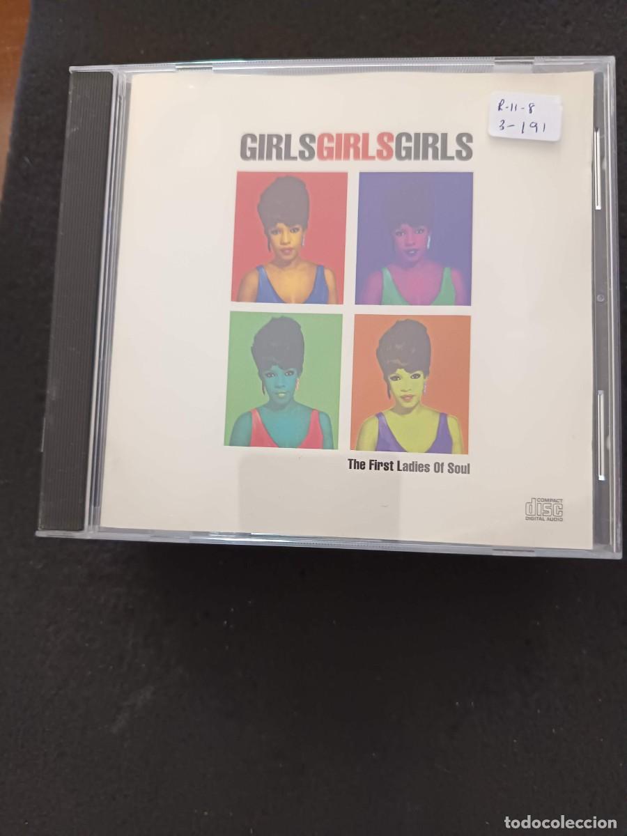 CDs de m&uacute;sica: GIRLS, GIRLS, GIRLS. THE FIRST LADIES OF SOUL