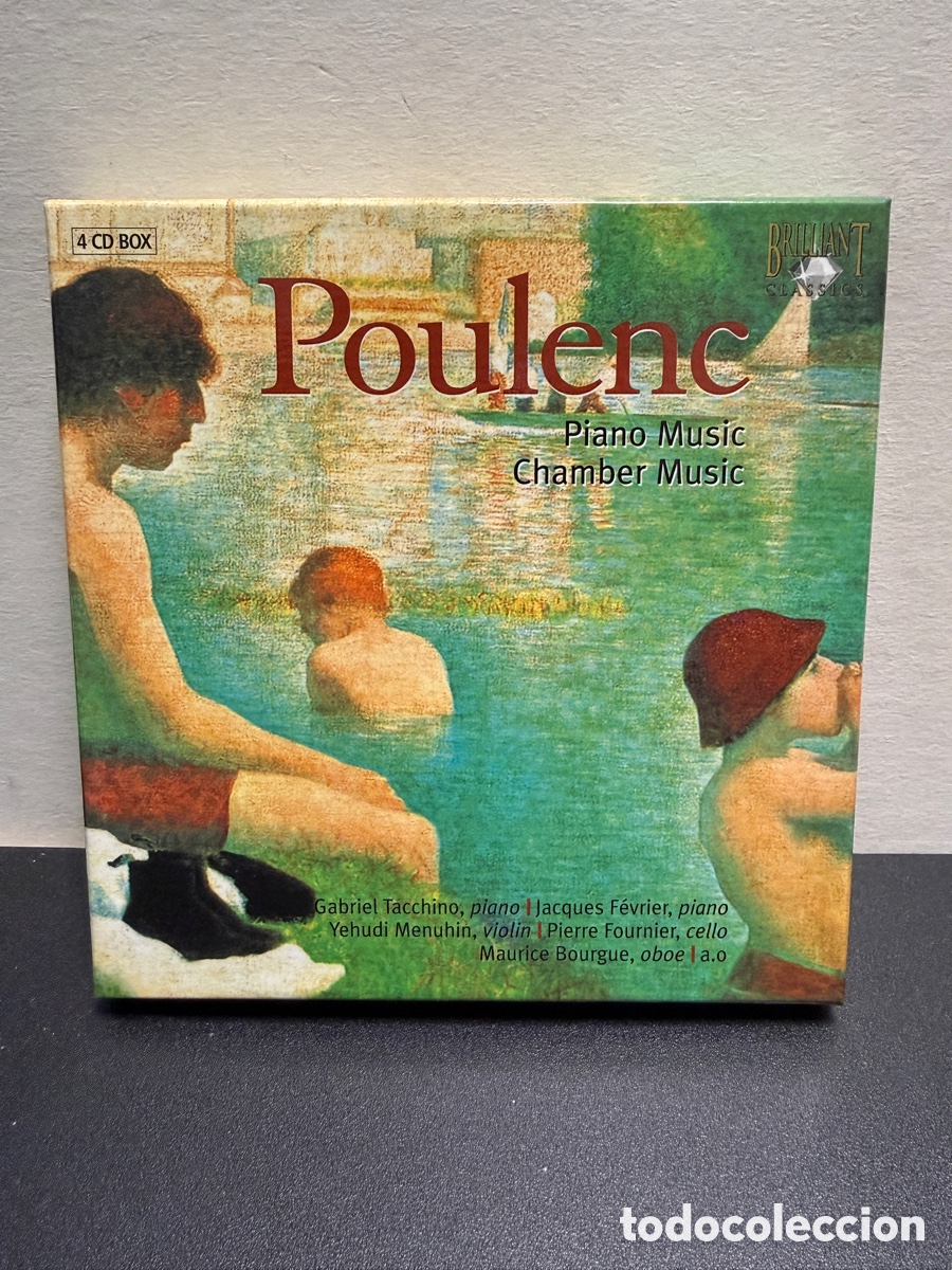 CDs de m&uacute;sica: Poulenc - Piano Music Chamber Music (4xCD)