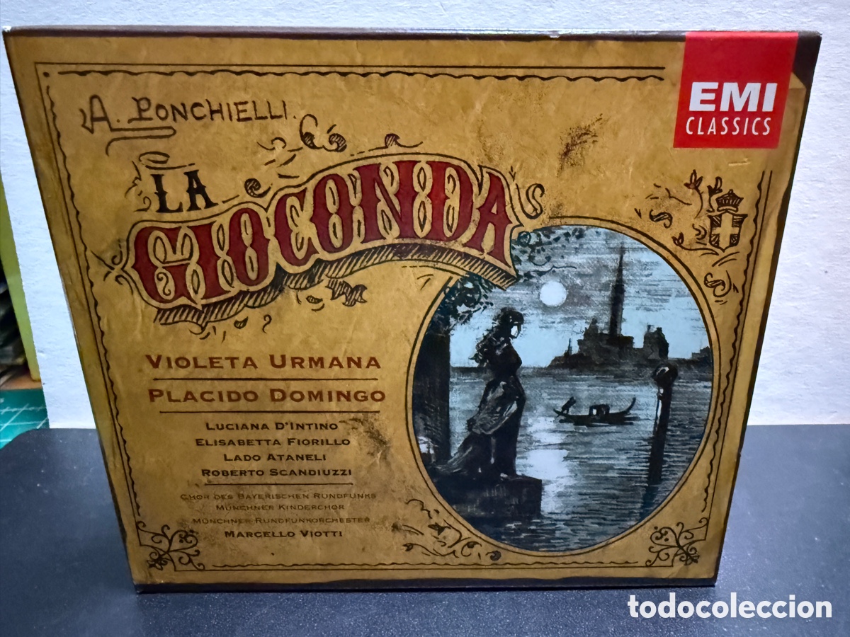 CDs de m&uacute;sica: Ponchielli - Marcello Viotti - La Gioconda (3xCD)