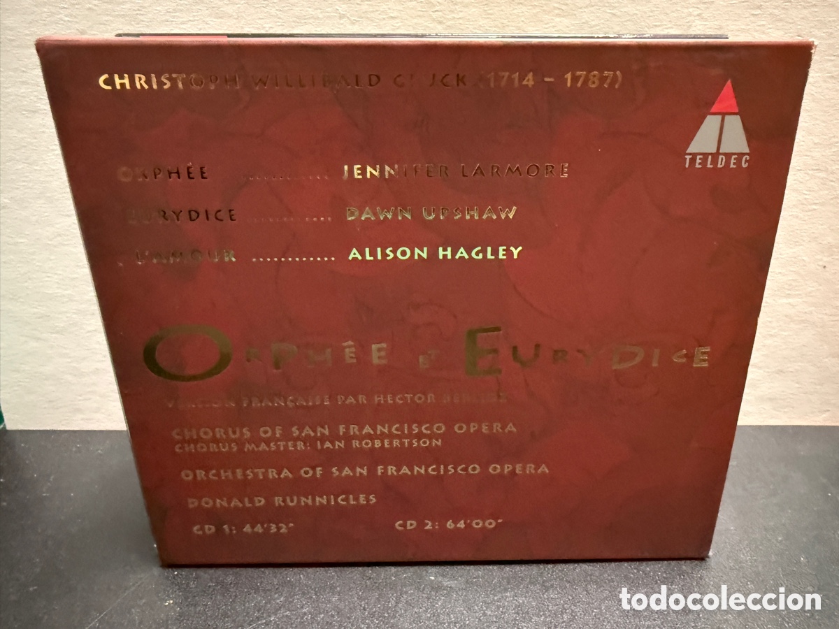 CDs de m&uacute;sica: Gluck - Donald Runnicles - Orph&eacute;e Et Eurydice (2xCD) - Foto 2