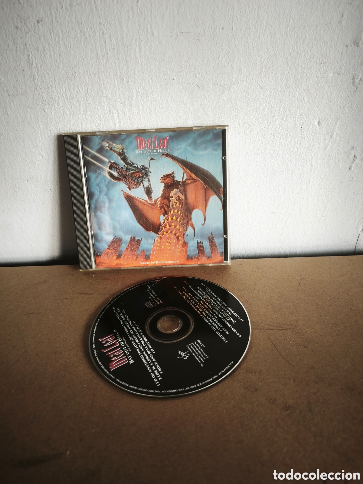 CDs de m&uacute;sica: CD Meat Loaf - Bat Out Of Hell II