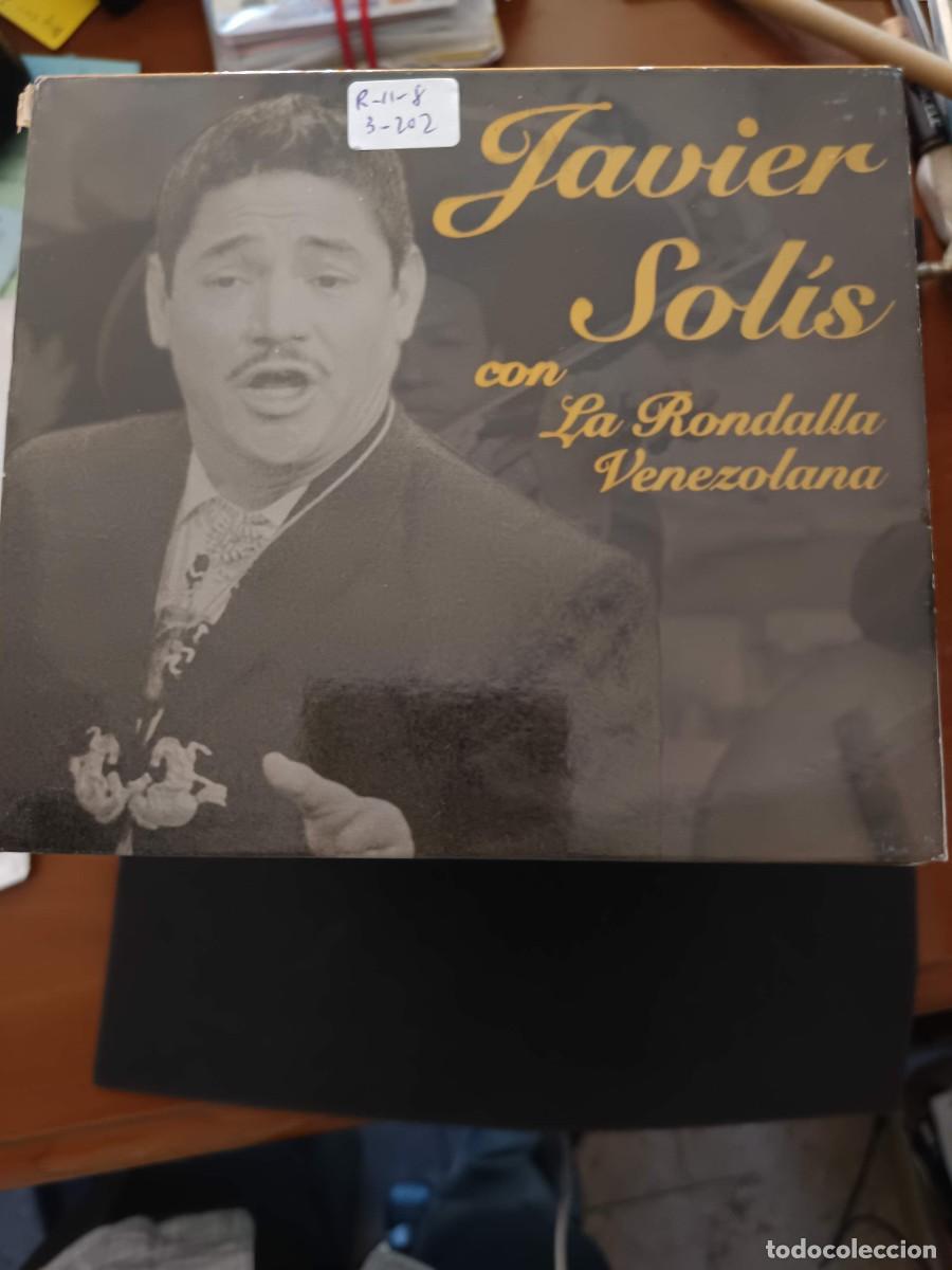 CDs de m&uacute;sica: JAVIER SOL&Iacute;S CON LA RONDALLA VENEZOLANA (CON LIBRETO Y FOTO EN EL INTERIOR)