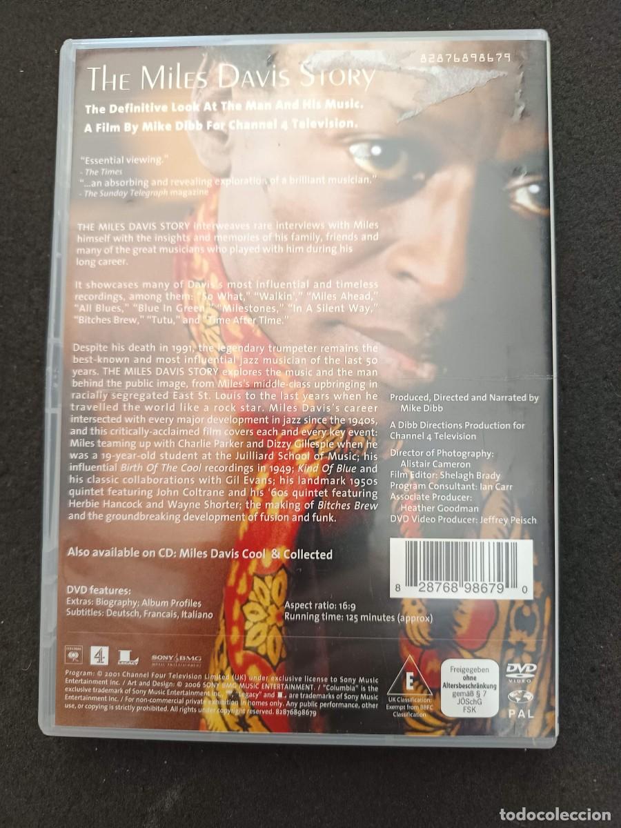 CDs de m&uacute;sica: DVD. THE MILES DAVIS STORY. DURACI&Oacute;N: 125 MIN APROX. DVD