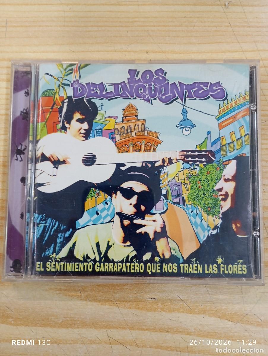 CDs de m&uacute;sica: CD - Los Delinq&uuml;entes &lrm;&ndash; El Sentimiento Garrapatero - ORIGINAL 2001