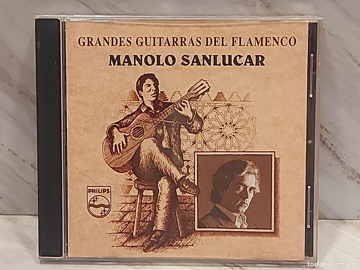 CDs de m&uacute;sica: MANOLO SANL&Uacute;CAR | GRANDES GUITARRAS DEL FLAMENCO | CD PHILIPS 1994 | CALIDAD LUJO