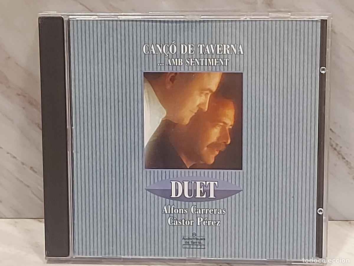 CDs de m&uacute;sica: DUET | CAN&Ccedil;&Oacute; DE TAVERNA AMB SENTIMENT | CD 1996 | C&Agrave;STOR P&Eacute;REZ | HABANERAS | LUJO