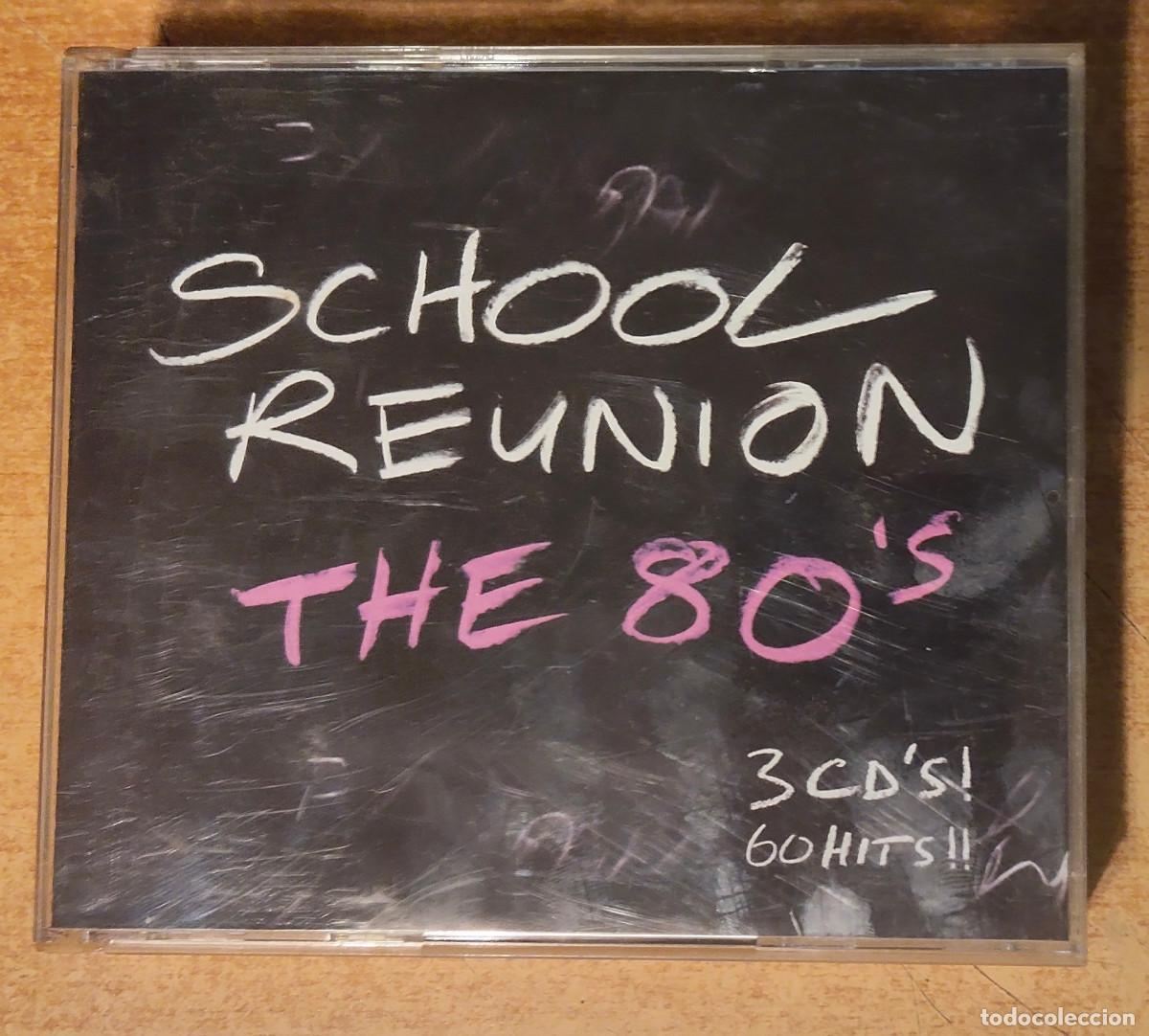 CDs de m&uacute;sica: School Reunion The 80s 60 Hits Various Artists 3cd