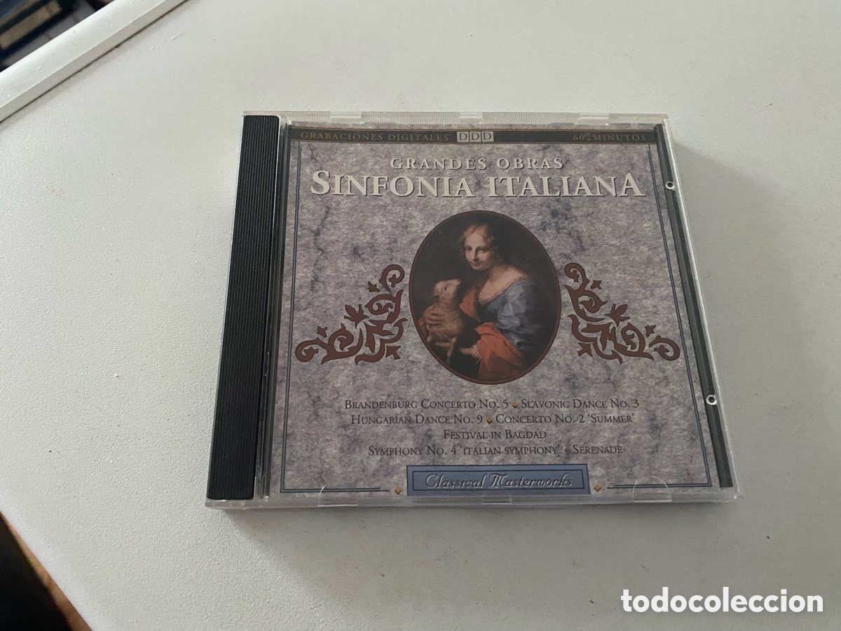 CDs de m&uacute;sica: Grandes Obras Sinfonia Italiana Cd
