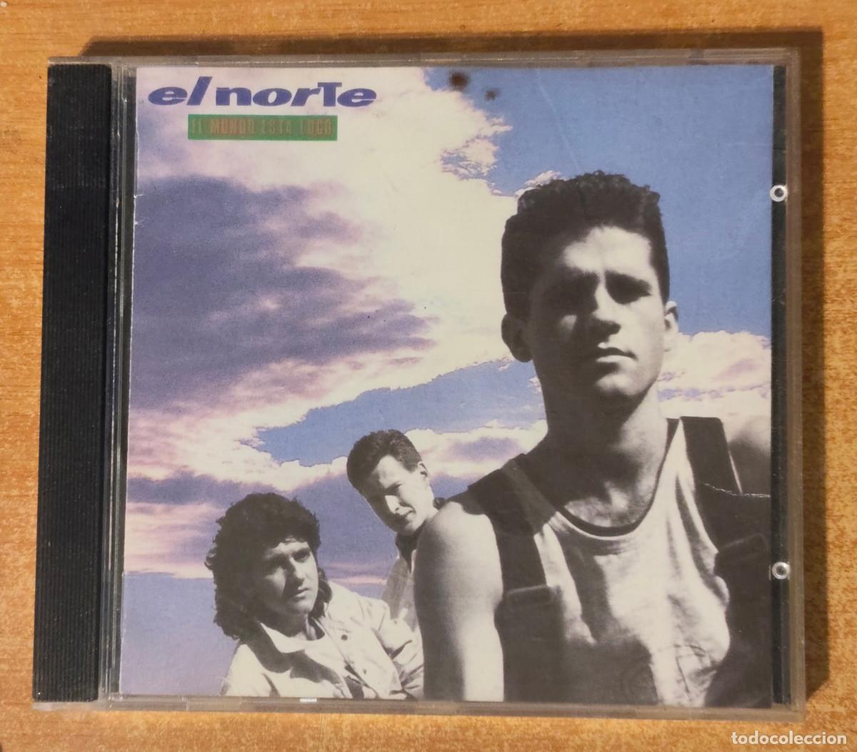 CDs de m&uacute;sica: EL NORTE: El mundo est&aacute; loco. Cd Pop Aor, Edici&oacute;n Original 1990 CBS. Muy raro en Cd.