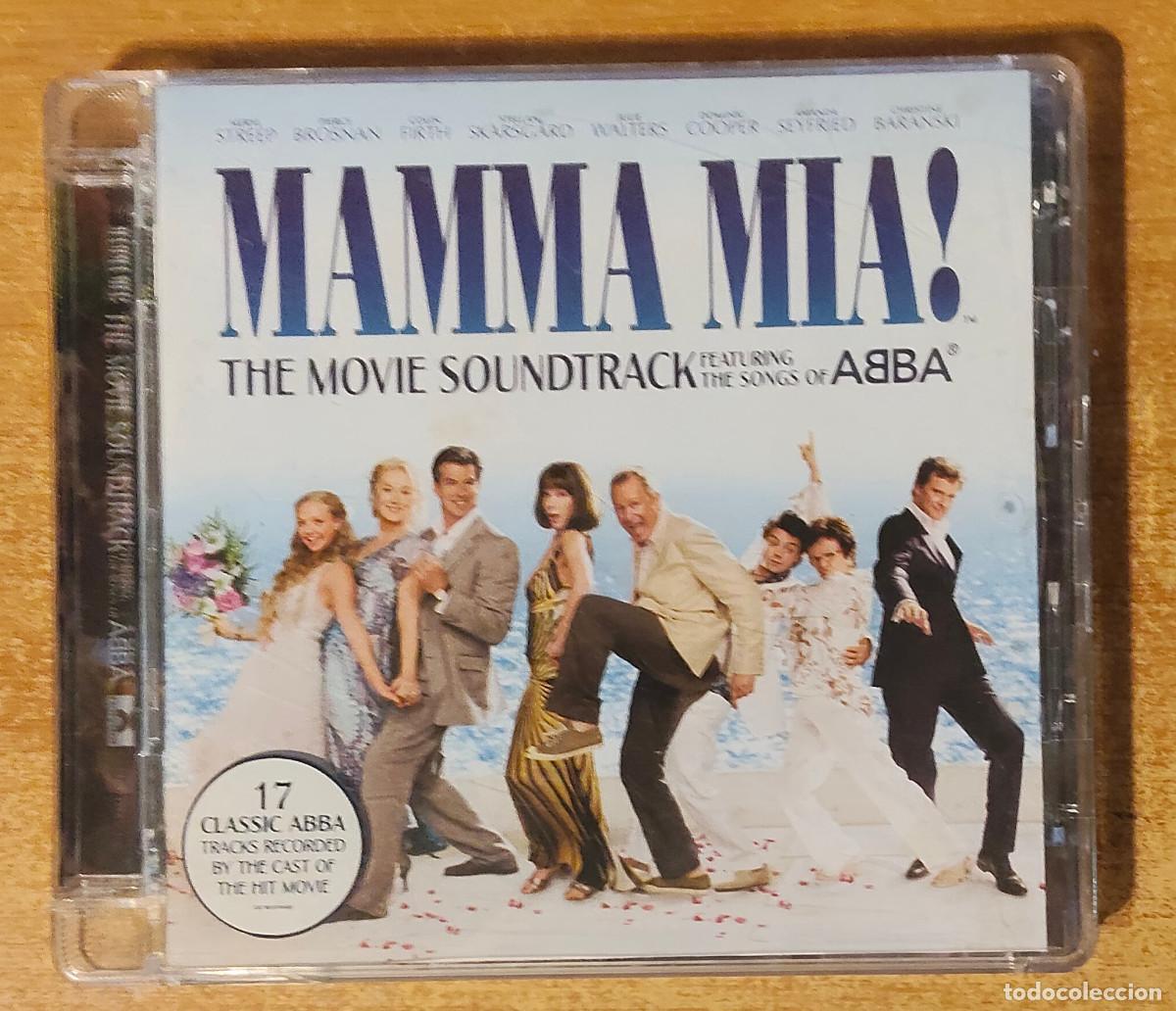 CDs de m&uacute;sica: MAMMA MIA!, ABBA BSO MUSICAL CD CON: MERYLL STREEP, PIERCE BROSNAN, AMANDA SEYFRIED...