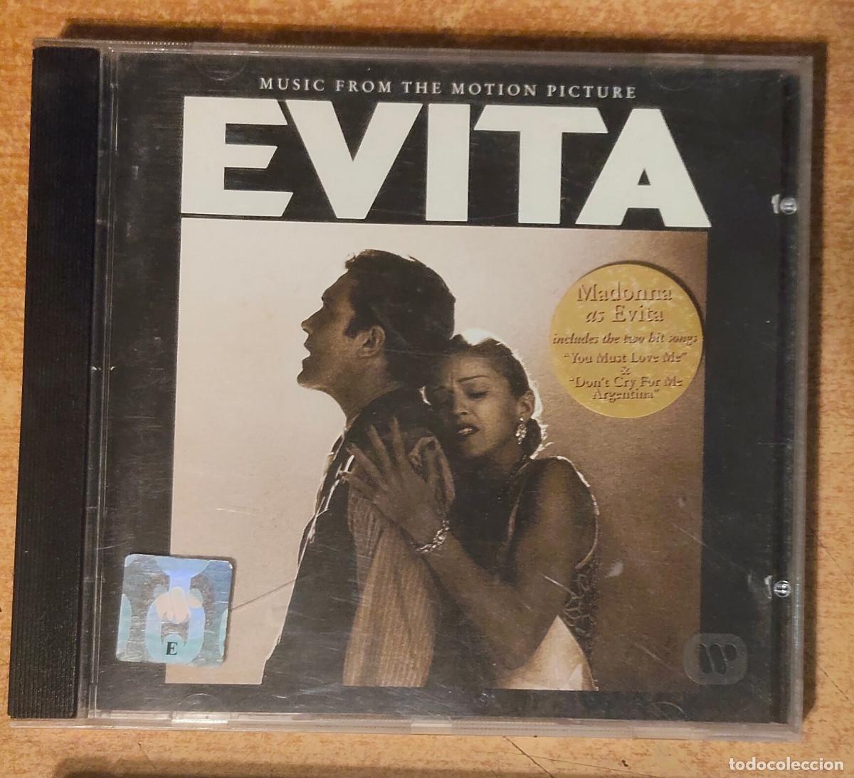 CDs de m&uacute;sica: EVITA - MADONNA AS EVITA - MUSIC FROM DE MOTION PICTURE