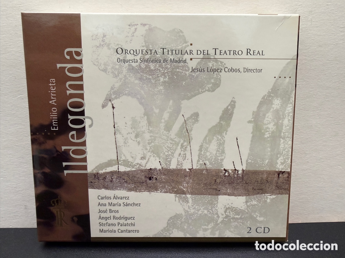 CDs de m&uacute;sica: Arrieta - Jes&uacute;s L&oacute;pez Cobos - Ildegonda (2xCD)