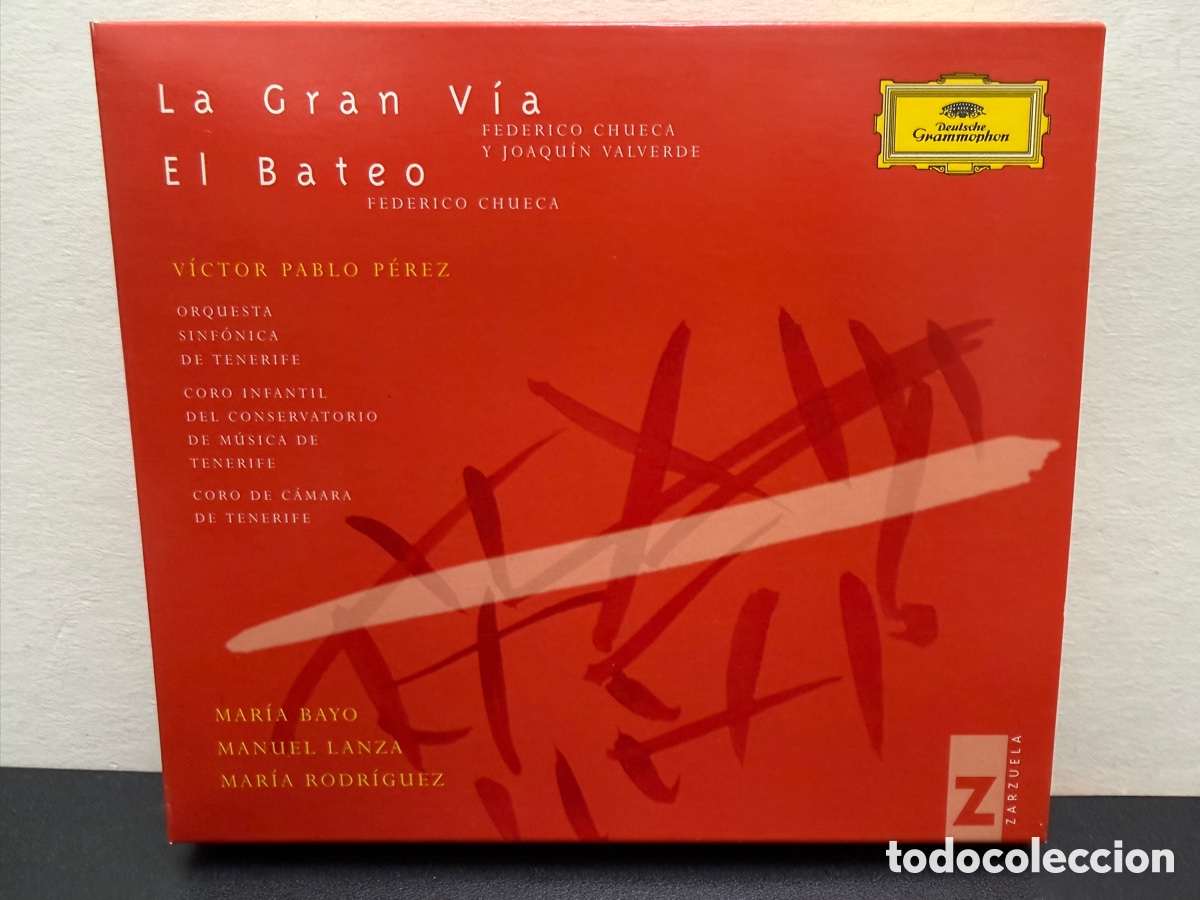 CDs de m&uacute;sica: Chueca - V&iacute;ctor Pablo P&eacute;rez - La Gran V&iacute;a / El Bateo (CD, Album)
