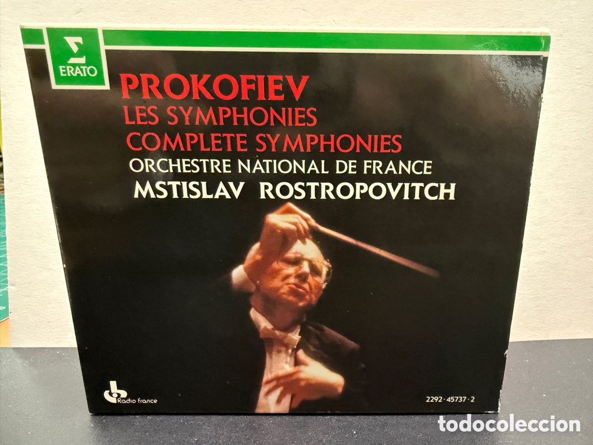 CDs de m&uacute;sica: Prokofiev - Mstislav Rostropovich - Complete Symphonies (4xCD)
