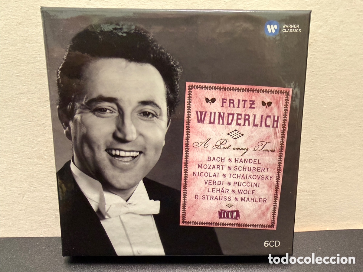CD de M&uacute;sica: Wunderlich - A Poet Among Tenors (6xCD)