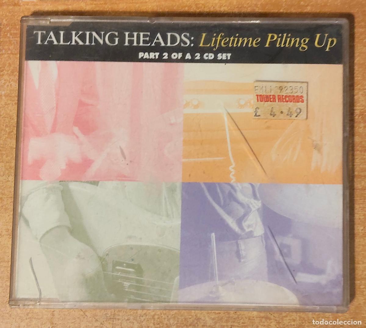 CDs de m&uacute;sica: TALKING HEADS Lifetime Piling Up OOP 1992 EUROPEAN CD single David Byrne
