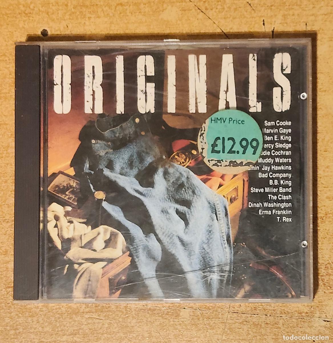 CDs de m&uacute;sica: &ldquo;Originals&rdquo; cd various artists [Ben E King BB Sam Cooke Marvin Gaye T Rex Clash]