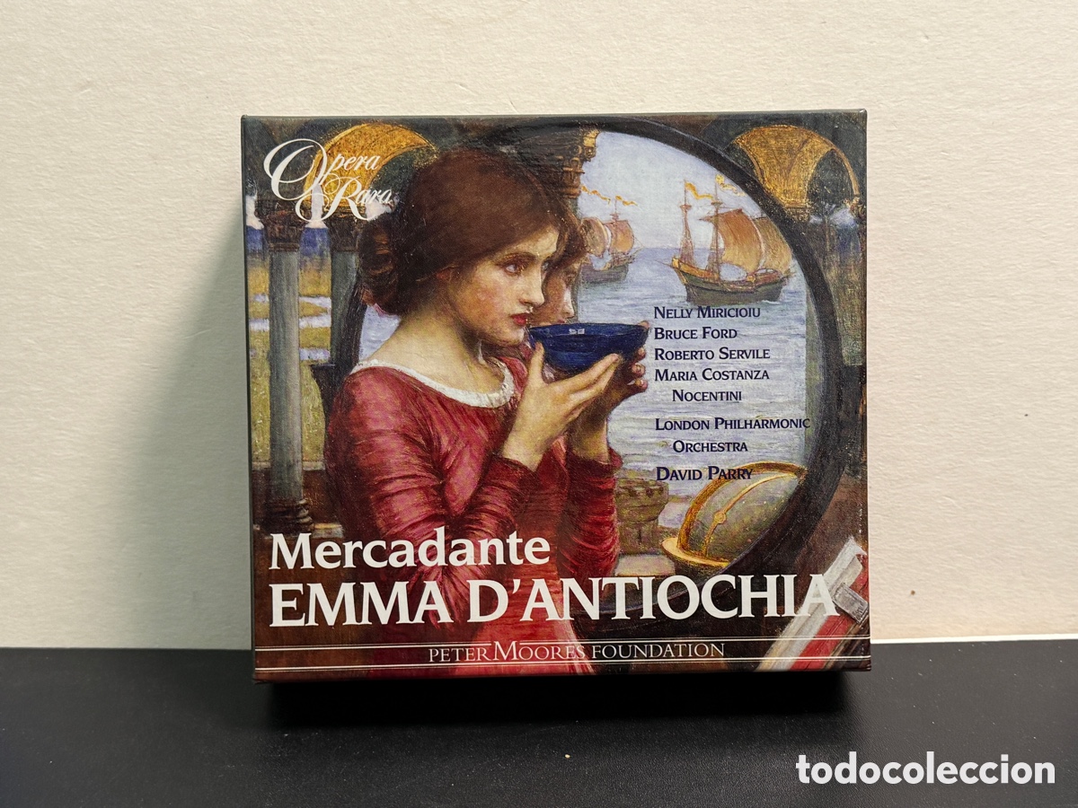 CDs de m&uacute;sica: Mercadante - David Parry - Emma D'Antiochia (3xCD)