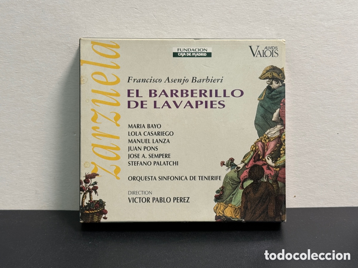 CDs de m&uacute;sica: Barbieri - V&iacute;ctor Pablo P&eacute;rez - El Barberillo De Lavapies (CD)