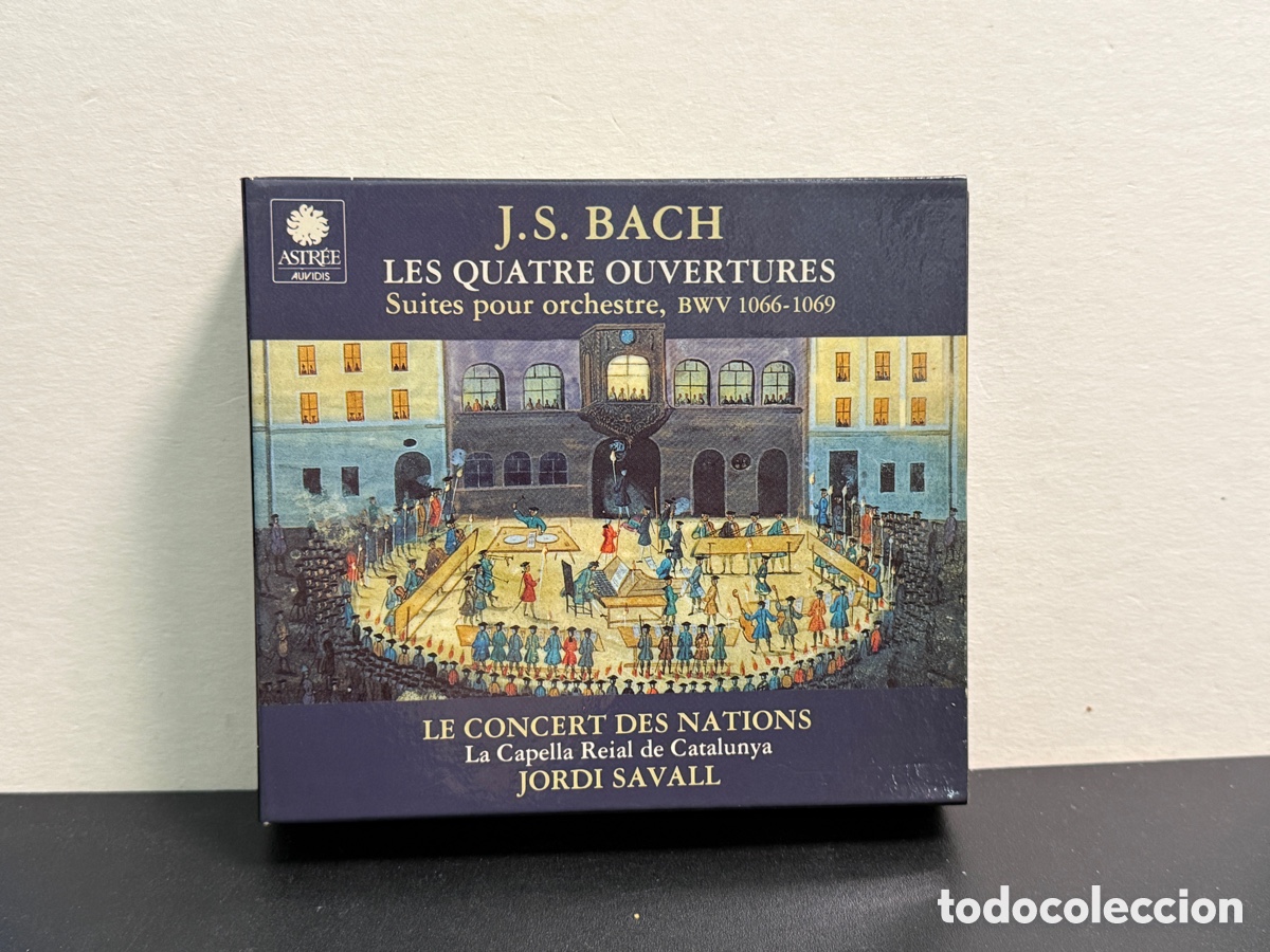 CDs de m&uacute;sica: Bach - Jordi Savall - Les Quatre Ouvertures (2xCD)