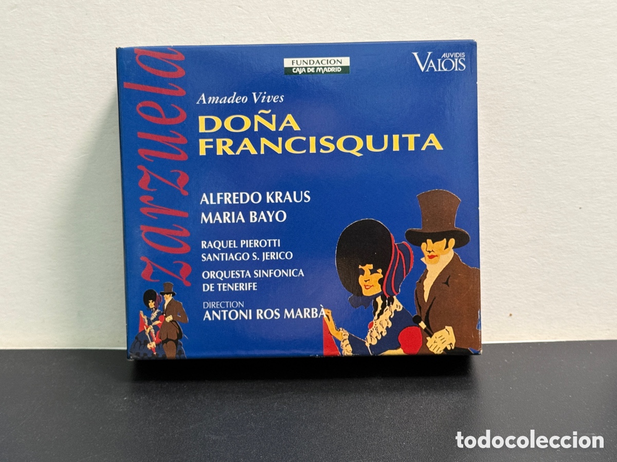 CDs de m&uacute;sica: Vives - Antoni Ros Marb&agrave; - Do&ntilde;a Francisquita (2xCD)