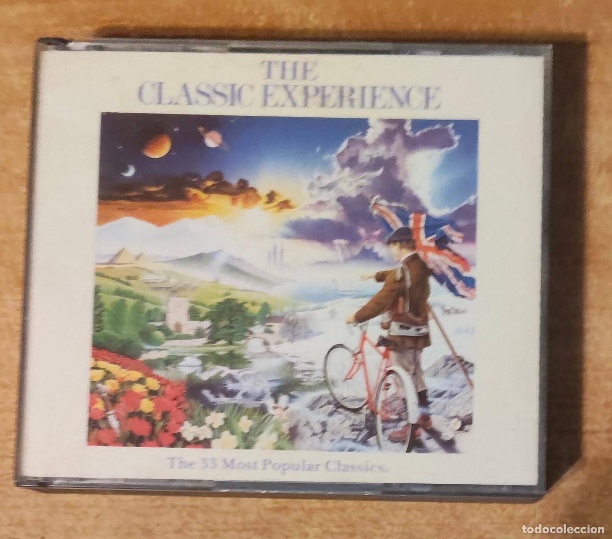 CDs de m&uacute;sica: DOBLE CD CON LIBRETO 19 PAGINAS THE CLASSIC EXPERIENCE THE 33 MOST POPULAR CLASSICS